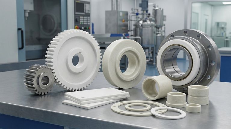 경질 PTFE 등급의 일반적인 응용 분야는 무엇입니까? 고부하, 고마모 엔지니어링 과제 해결