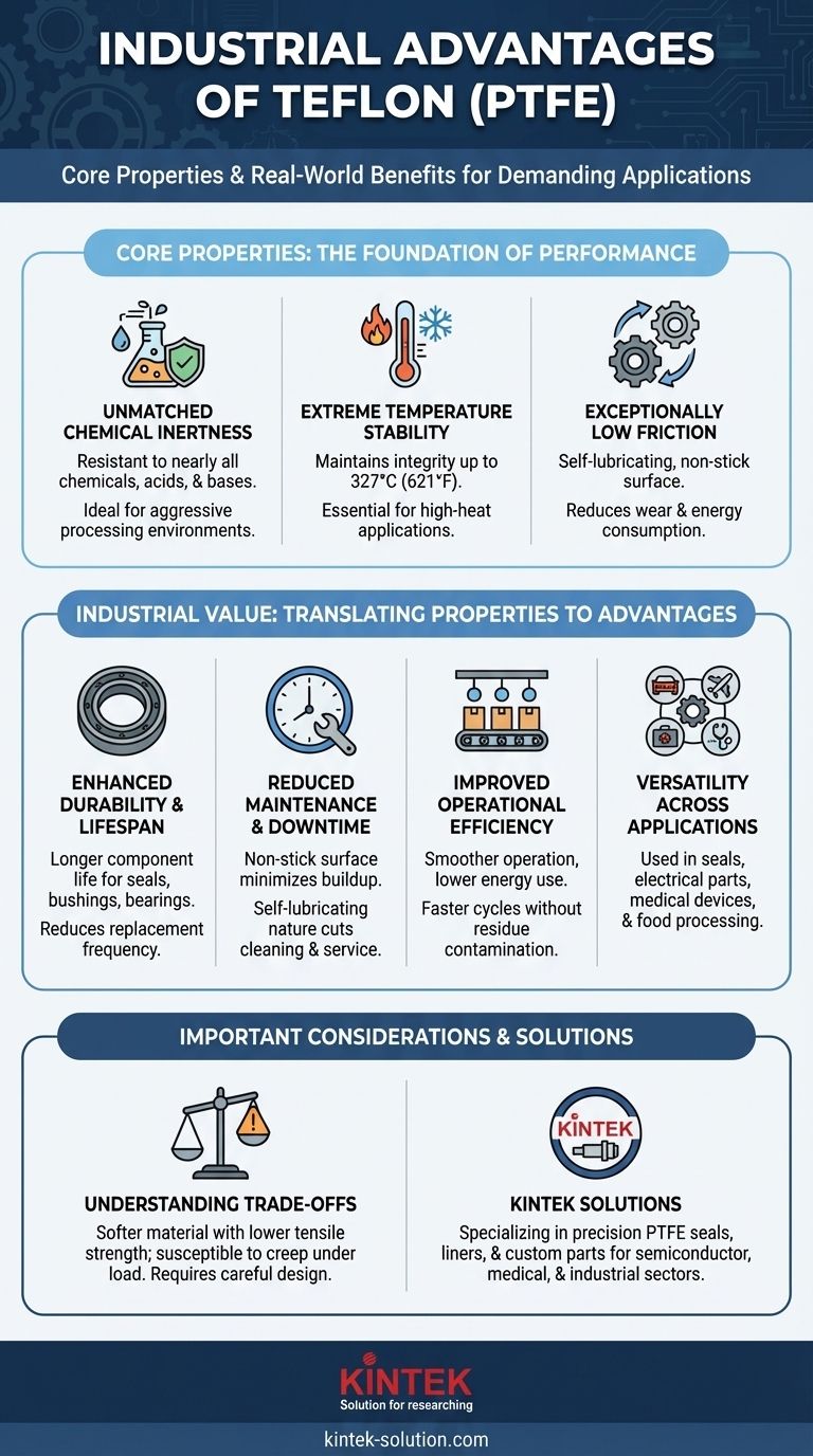 ¿Cuáles son las ventajas del Teflón en aplicaciones industriales? Aumentar la durabilidad y la eficiencia Guía Visual