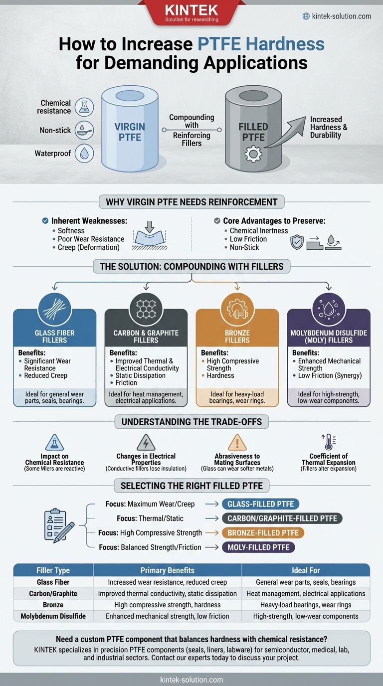 PTFE의 경도를 높이려면 어떻게 해야 합니까? 까다로운 응용 분야를 위해 필러로 보강하십시오. 시각적 가이드