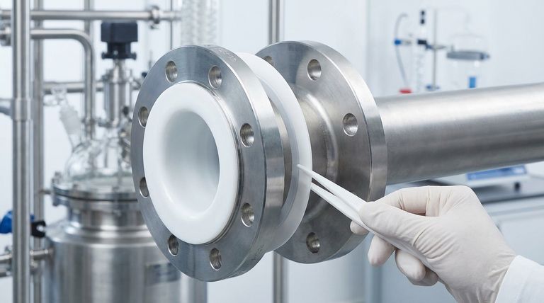 ما هي استخدامات حشيات PTFE المغلفة؟ حماية الفلنجات الحساسة وختم المواد الكيميائية العدوانية