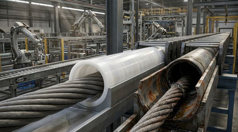 PTFE가 중장비 케이블 라이너에 가장 적합한 재료로 간주되는 이유는 무엇입니까? 우수한 신뢰성과 효율성 달성