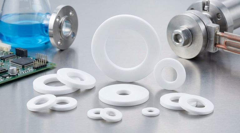 PTFE 와셔의 일반적인 응용 분야는 무엇입니까? 밀봉, 절연 및 저마찰 요구 사항에 이상적입니다.
