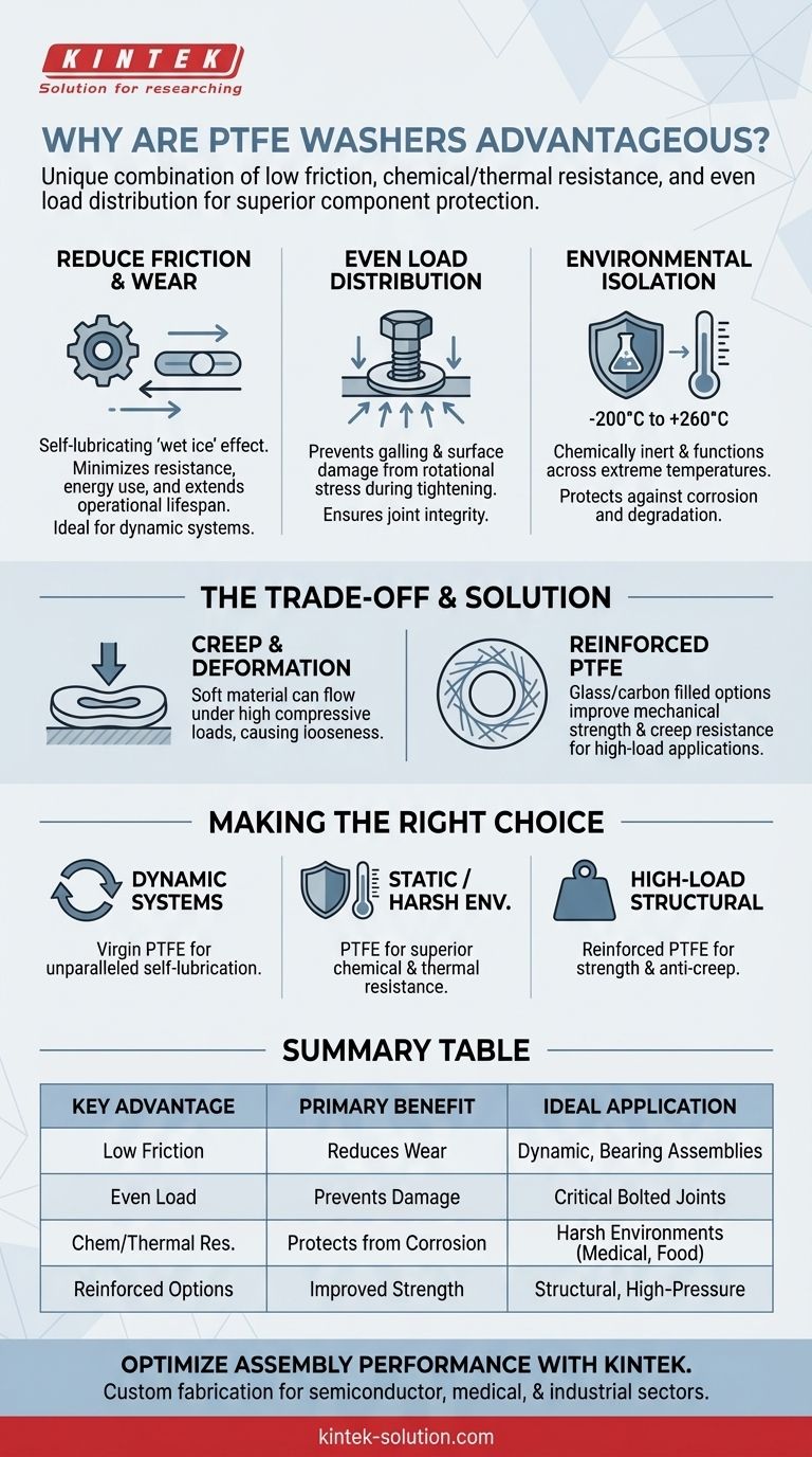 PTFE 와셔가 기계 조립에서 유리한 이유는 무엇입니까? 성능 및 내구성 향상 시각적 가이드