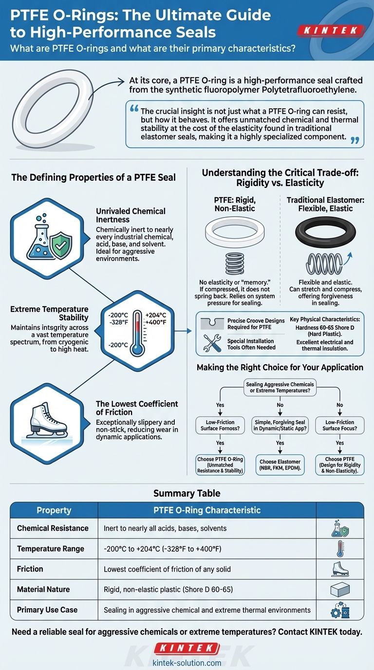 Что такое уплотнительные кольца из ПТФЭ и каковы их основные характеристики? Высокоэффективные уплотнения для экстремальных условий Визуальное руководство