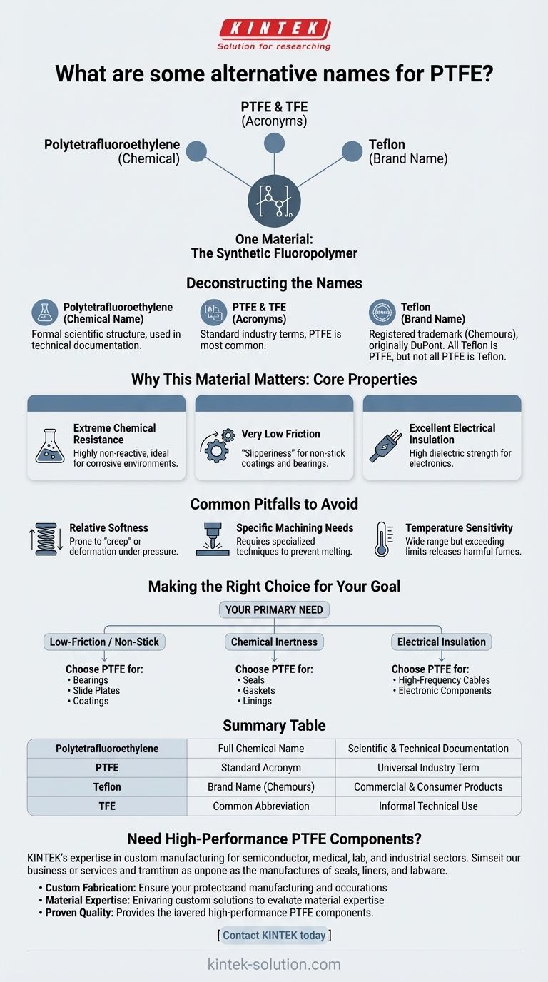 ما هي بعض الأسماء البديلة لـ PTFE؟ إطلاق العنان لتعدد استخدامات التفلون و TFE دليل مرئي