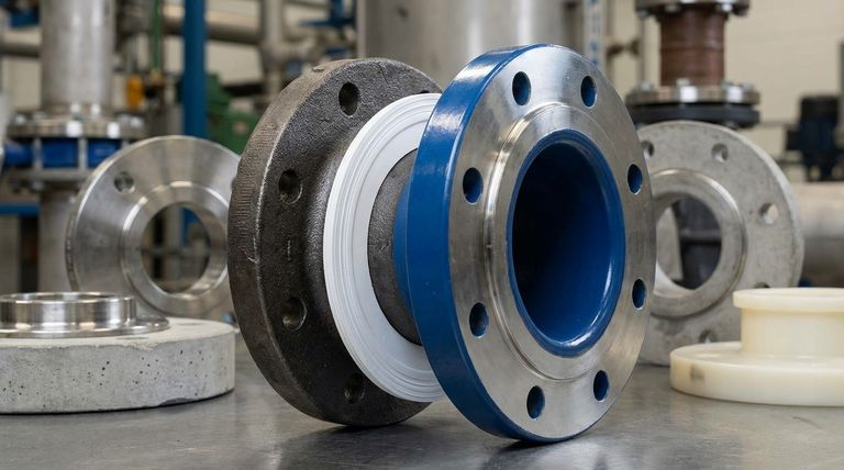 PTFE 엔벨로프 개스킷은 어떤 플랜지 유형과 호환됩니까? 모든 산업을 위한 다목적 밀봉