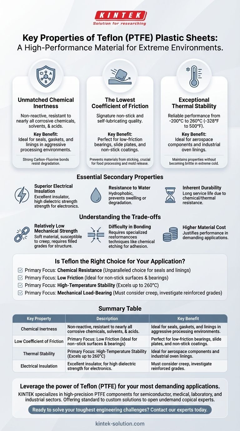 ¿Cuáles son las propiedades clave de las láminas de plástico de Teflón? Desbloqueando el rendimiento en entornos extremos Guía Visual