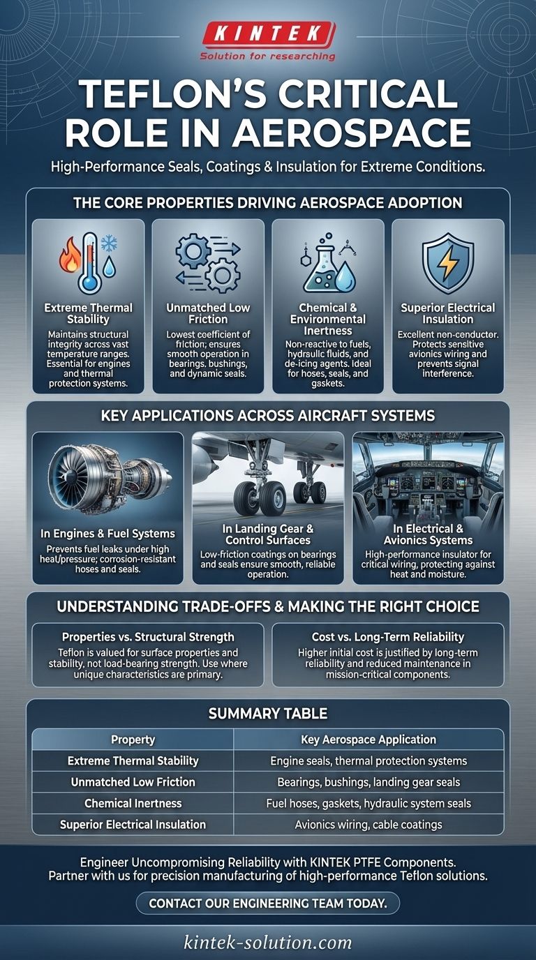 테플론은 항공우주 산업에서 어떻게 사용됩니까? 씰, 코팅 및 절연에 필수적 시각적 가이드