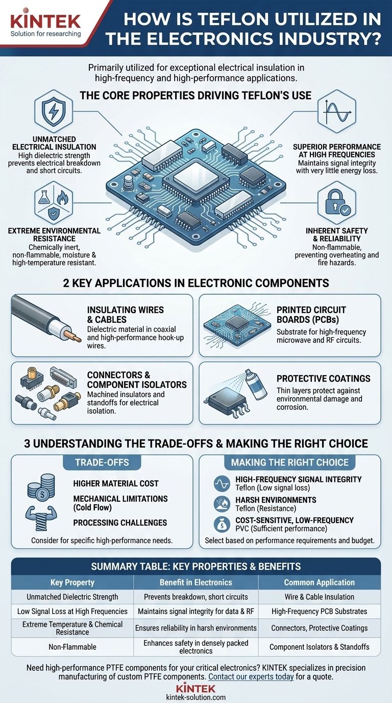 테플론은 전자 산업에서 어떻게 활용됩니까? 신호 무결성 및 신뢰성 보장 시각적 가이드