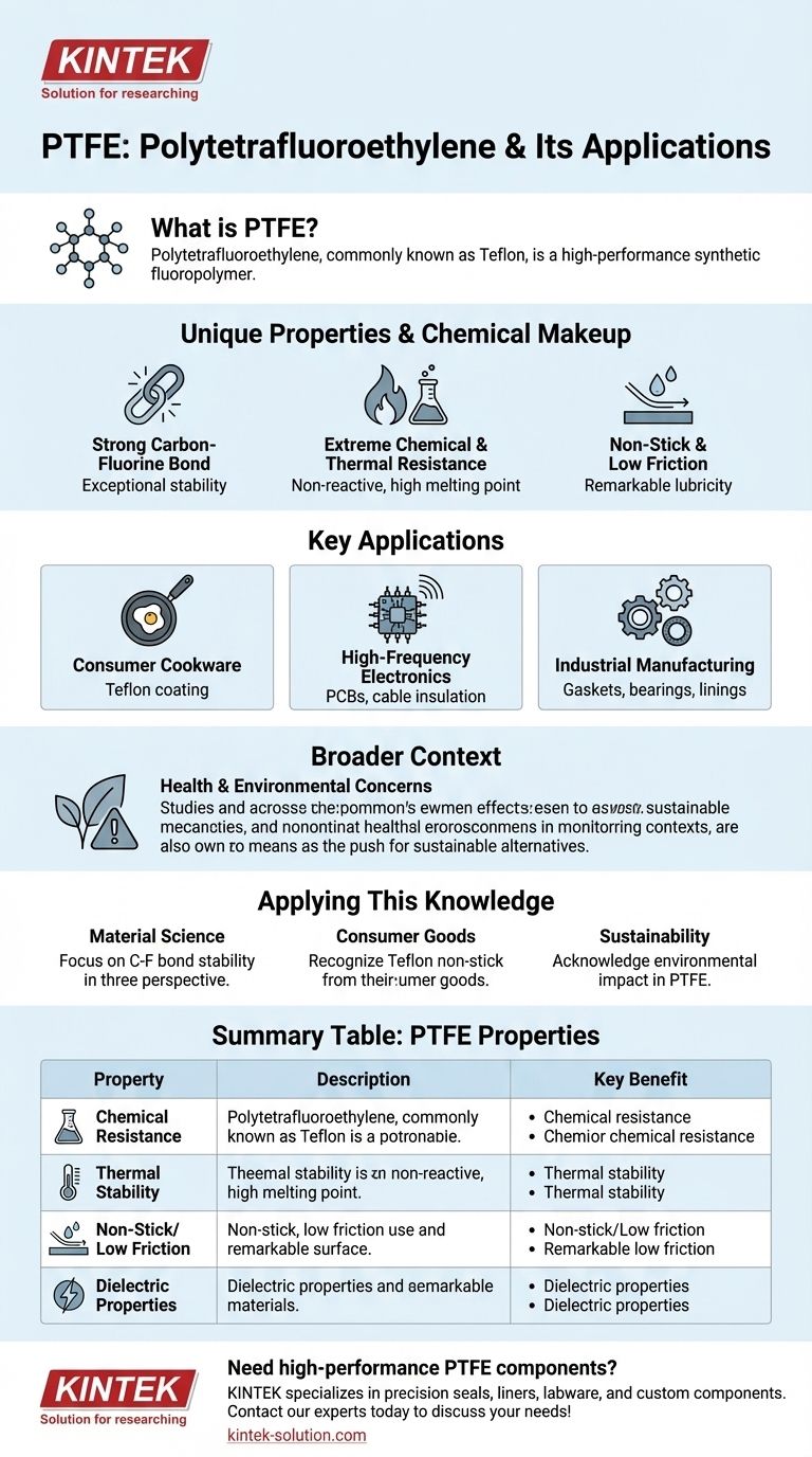 ما هو PTFE وما هو اسمه البديل؟ فهم خصائص واستخدامات التفلون دليل مرئي