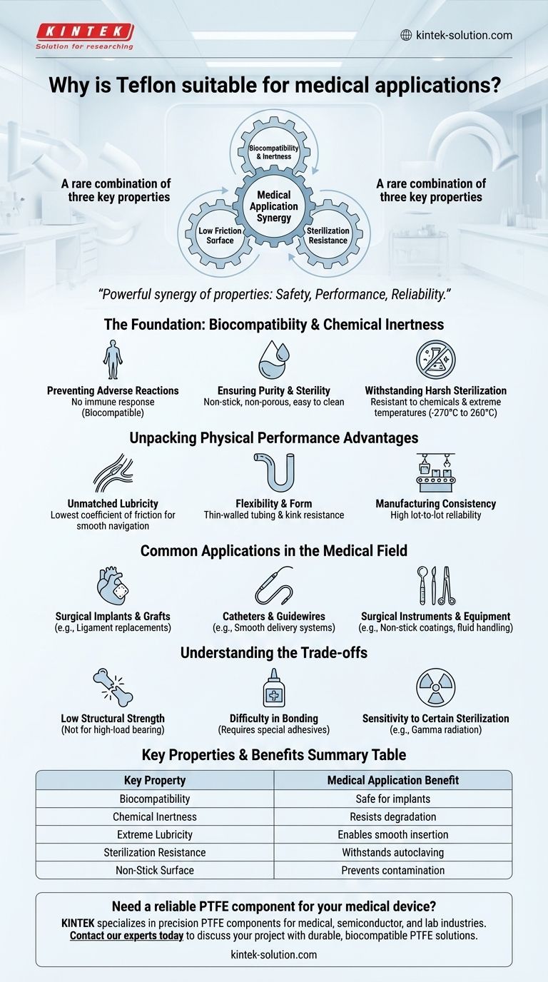 테플론이 의료 분야에 적합한 이유는 무엇입니까? 더 안전한 의료 기기를 위해 고유한 특성을 활용하십시오. 시각적 가이드