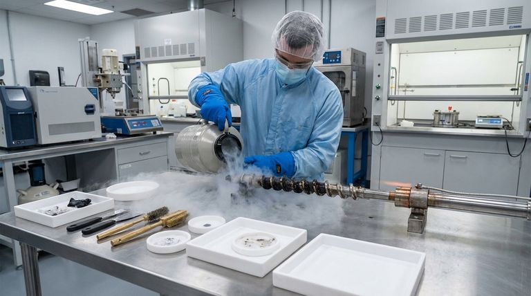 테프론 잔여물 세척을 위한 열충격 방법은 무엇인가요? 단단하게 굳은 PTFE 축적물을 안전하게 제거하는 방법