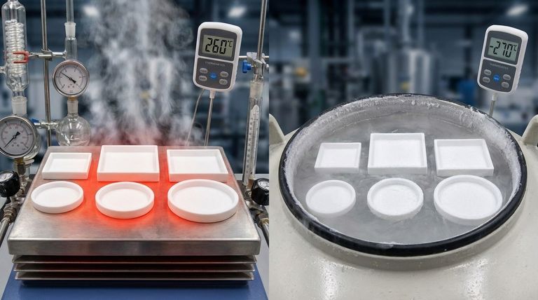 PTFE를 극한 온도에서 이상적인 씰링 재료로 만드는 핵심 특성은 무엇입니까? -270°C에서 260°C까지의 탁월한 열 안정성