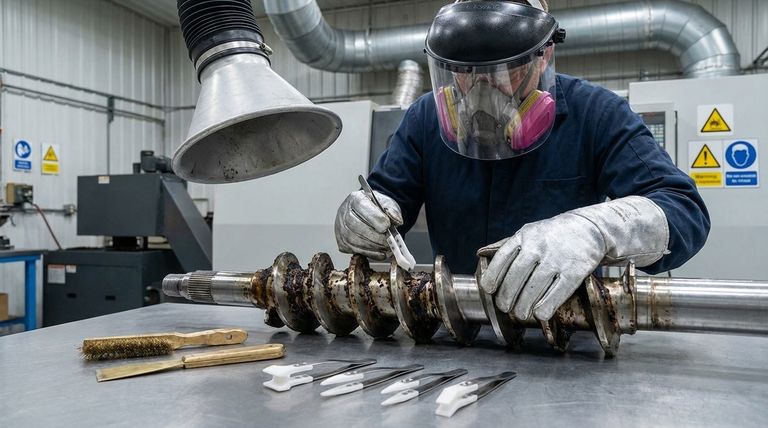 Каковы общие меры предосторожности при очистке остатков тефлона? Защитите свою команду и оборудование