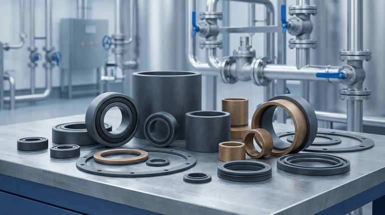 충전재를 사용한 PTFE의 일반적인 응용 분야는 무엇입니까? 까다로운 씰 및 베어링의 성능 향상