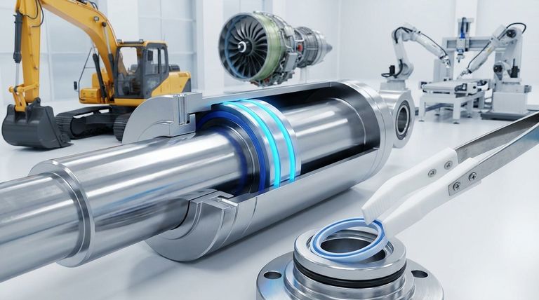 피스톤 씰은 일반적으로 어떤 산업 및 응용 분야에서 사용됩니까? 중장비 건설부터 의료 기기까지