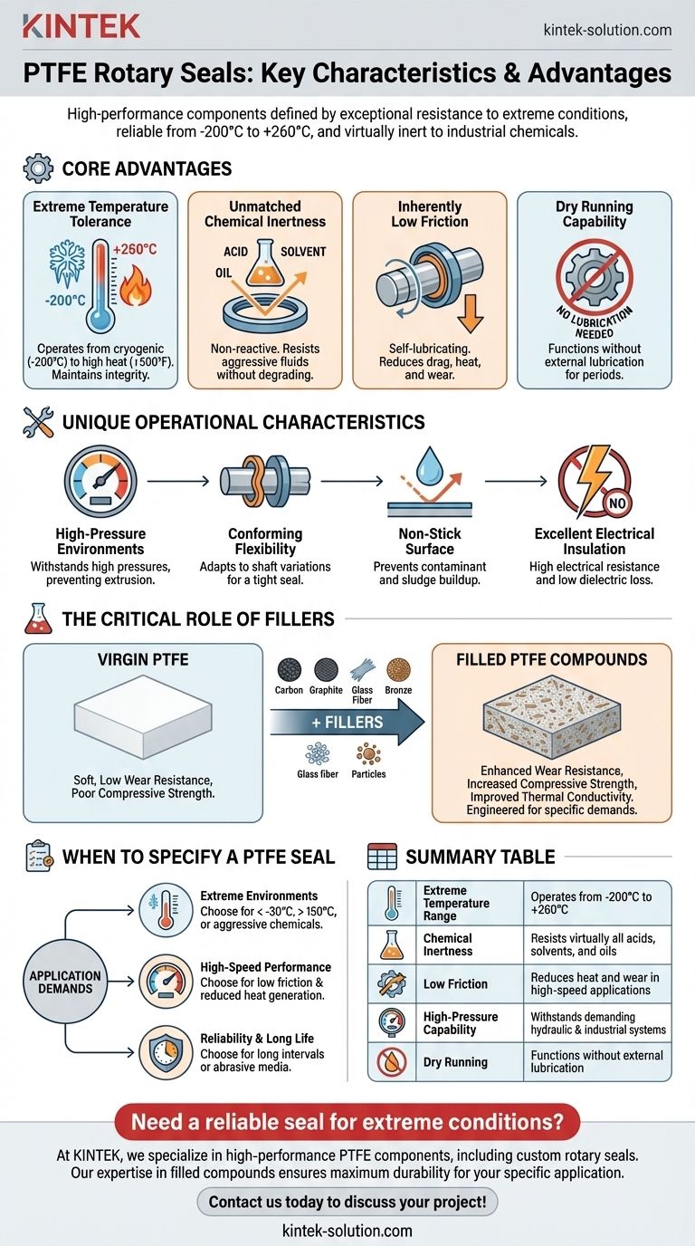 PTFE 로터리 씰의 주요 특징은 무엇입니까? 극한 조건에 대한 탁월한 성능 시각적 가이드