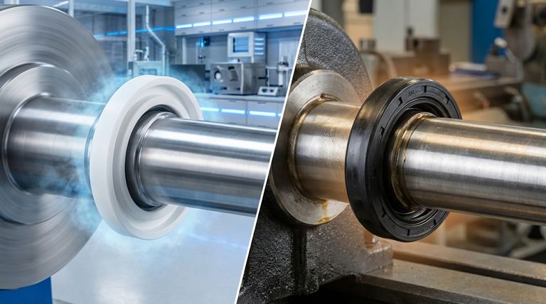 PTFE 로터리 씰은 고무 씰과 어떻게 비교됩니까? 극한 조건에서 우수한 성능을 위한 가이드