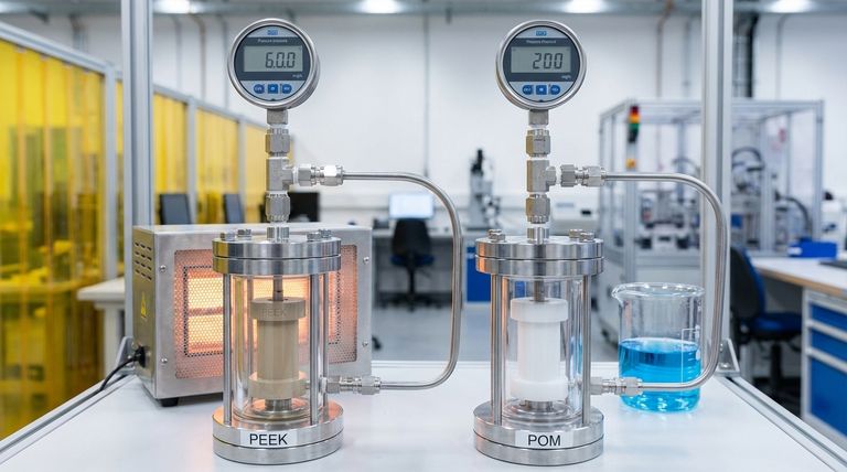 PEEK와 POM의 내압 성능 비교: 고성능 애플리케이션을 위한 가이드