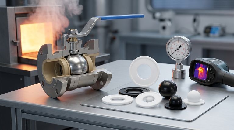 고온 응용 분야에 가장 적합한 볼 밸브 시트 재질은 무엇입니까? PEEK는 우수한 열 안정성을 제공합니다
