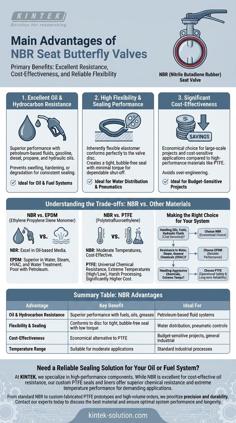NBR 시트 버터플라이 밸브 사용의 주요 장점은 무엇입니까? 오일 및 연료 시스템을 위한 비용 효율적인 선택 시각적 가이드