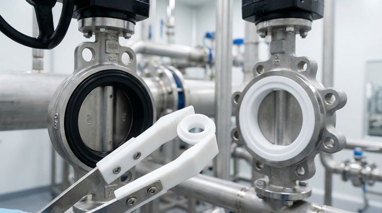 NBR 및 PTFE 씰 재질이 밸브 성능에 어떤 영향을 미치나요? 시스템에 적합한 버터플라이 밸브 선택