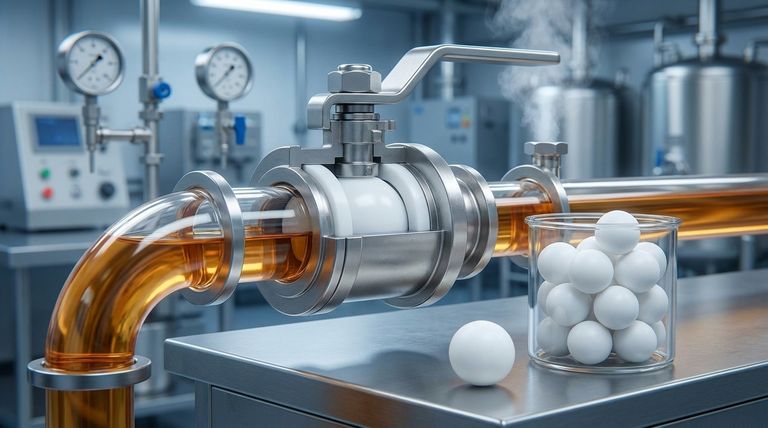 Why can PTFE ball valves be used in corrosive media? Unmatched Chemical Resistance for Safe Fluid Control