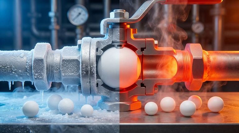 What temperature limitation should be considered for PTFE ball valves? Maintain a Reliable Seal Under Thermal Stress