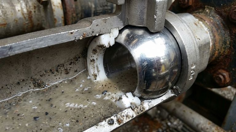 ¿Por qué no se recomiendan las válvulas de bola de PTFE para lodos? Evitar daños por abrasión y fallos de la válvula