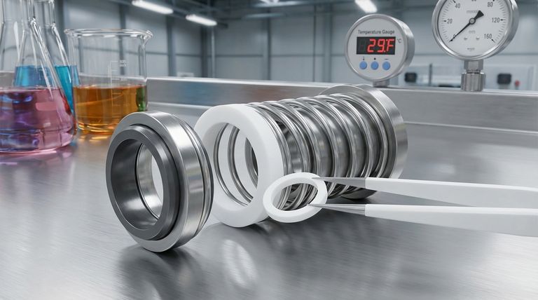 PTFE 씰링 링이 있는 기계적 씰이란 무엇인가요? 극한 조건용 고성능 씰