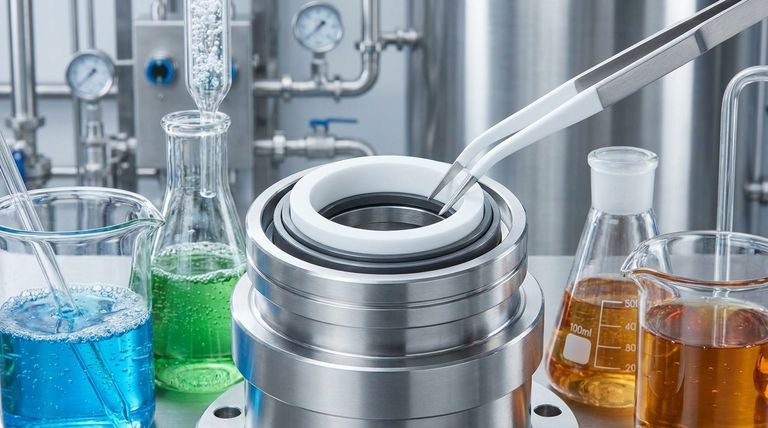 PTFE 링이 있는 기계적 씰의 장점은 무엇입니까? 뛰어난 내화학성 및 내열성