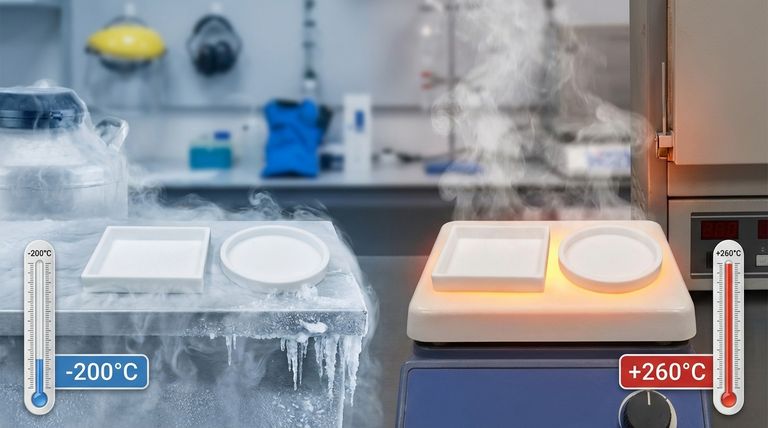 What temperature resistance do PTFE filters offer? Unmatched Thermal Stability from -200°C to +260°C