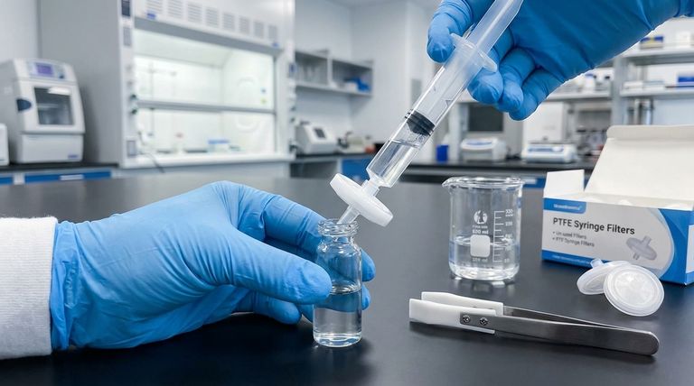 PTFE 주사기 필터와 멤브레인 필터는 어떻게 비교되나요? 화학적 상용성에 대한 안내서