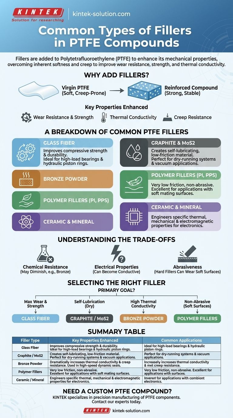 PTFE 복합재에 사용되는 일반적인 필러 유형은 무엇입니까? 까다로운 응용 분야를 위한 성능 향상 시각적 가이드
