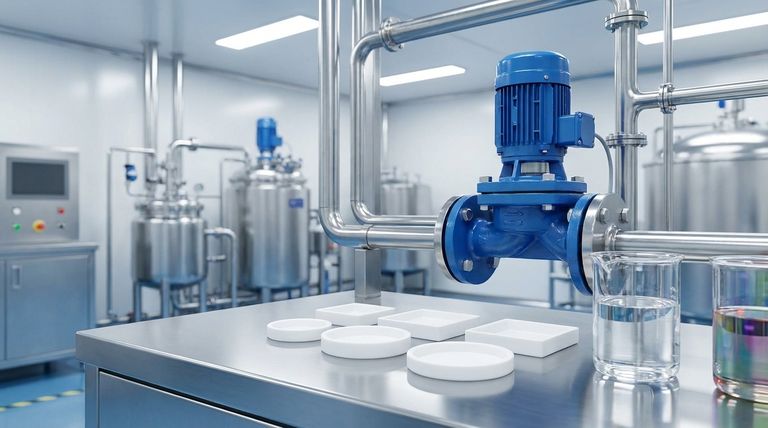 В каких отраслях обычно используются диафрагменные клапаны с футеровкой из ПТФЭ и почему? Обеспечение чистоты и коррозионной стойкости