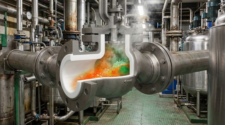 What makes PTFE lined valves suitable for handling aggressive media? Superior Chemical Resistance for Harsh Fluids