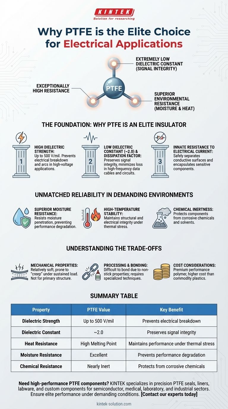 PTFE가 전기 응용 분야에 적합한 이유는 무엇입니까? 까다로운 환경을 위한 뛰어난 절연성 시각적 가이드