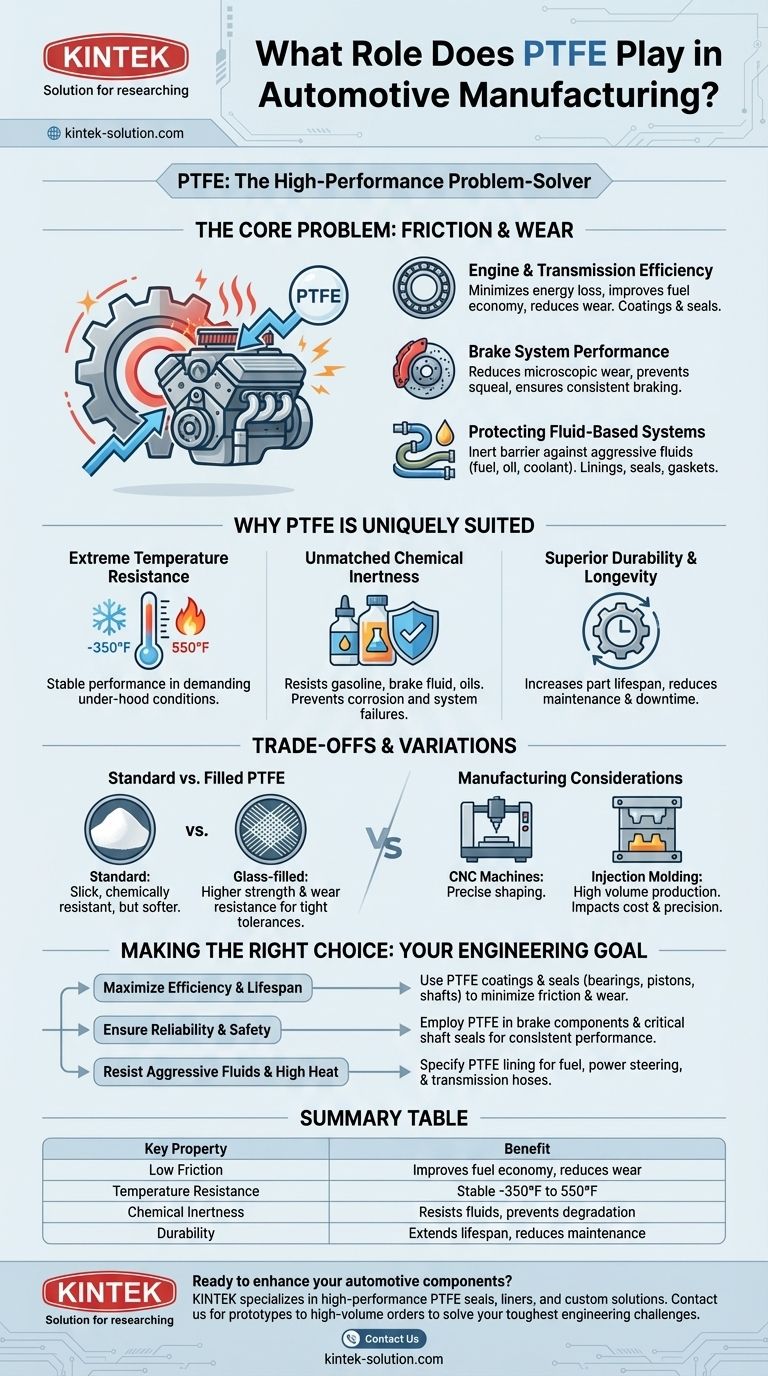 Welche Rolle spielt PTFE in der Automobilfertigung? Steigerung der Haltbarkeit und Effizienz von Fahrzeugen Visuelle Anleitung