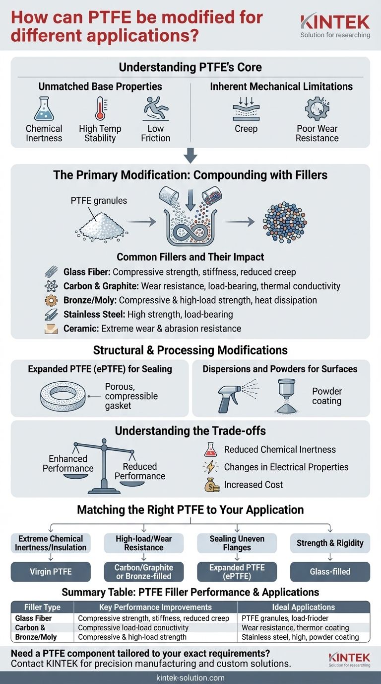 PTFE를 다양한 응용 분야에 맞게 수정하는 방법은 무엇입니까? 충전재 및 가공을 통한 성능 맞춤화 시각적 가이드