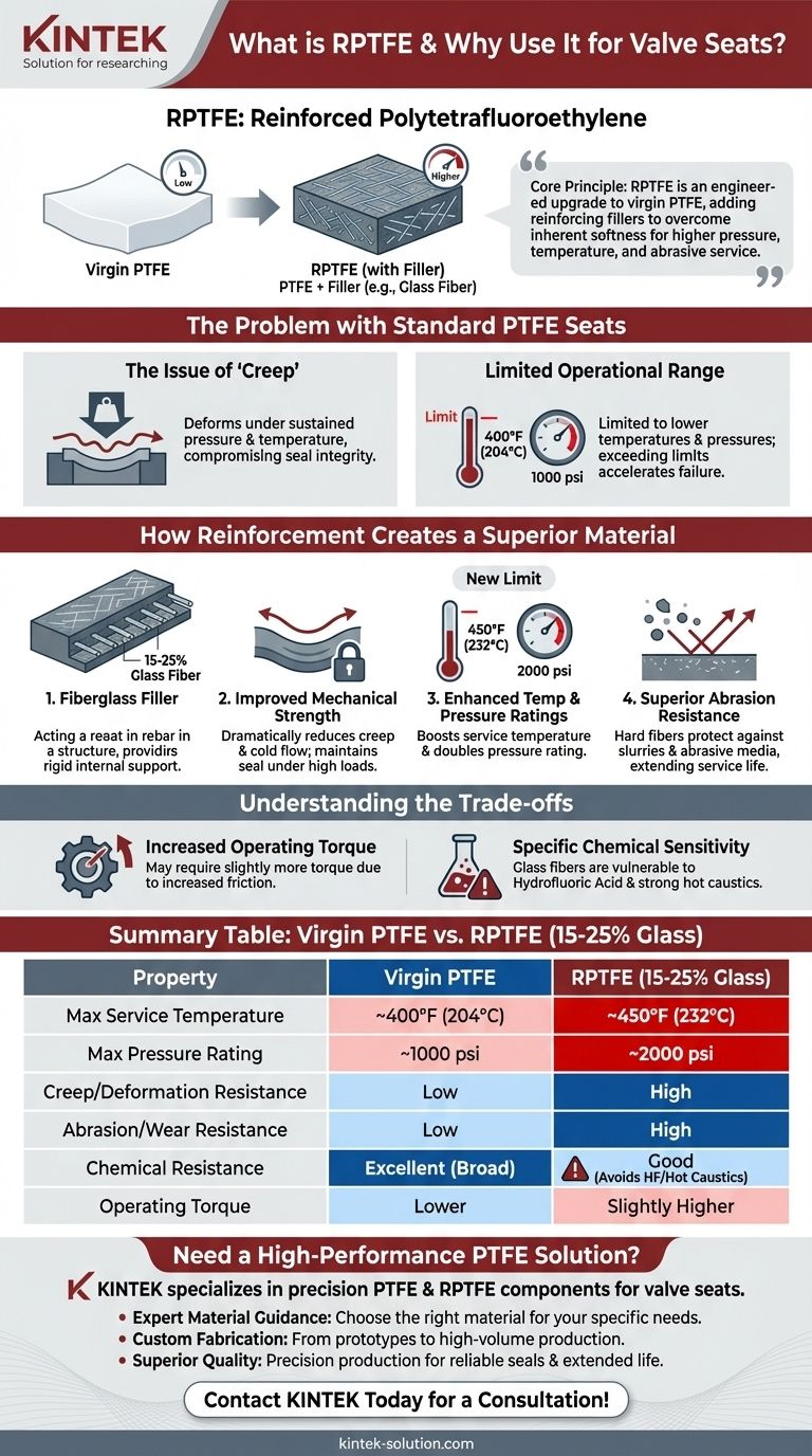 RPTFE란 무엇이며 밸브 시트에 흔히 사용되는 이유는 무엇입니까? 까다로운 응용 분야에서 내구성 향상 시각적 가이드