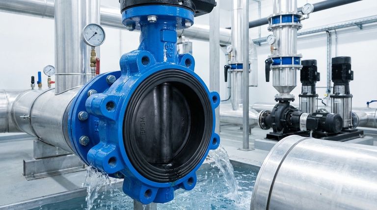 Quali sono i vantaggi dell'utilizzo di EPDM nelle valvole a farfalla tipo wafer e lugged?