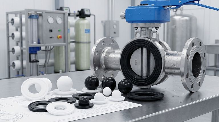 수처리 시스템에서 공압 버터플라이 밸브에 EPDM이 선호되는 이유는 무엇입니까? | KINTEK