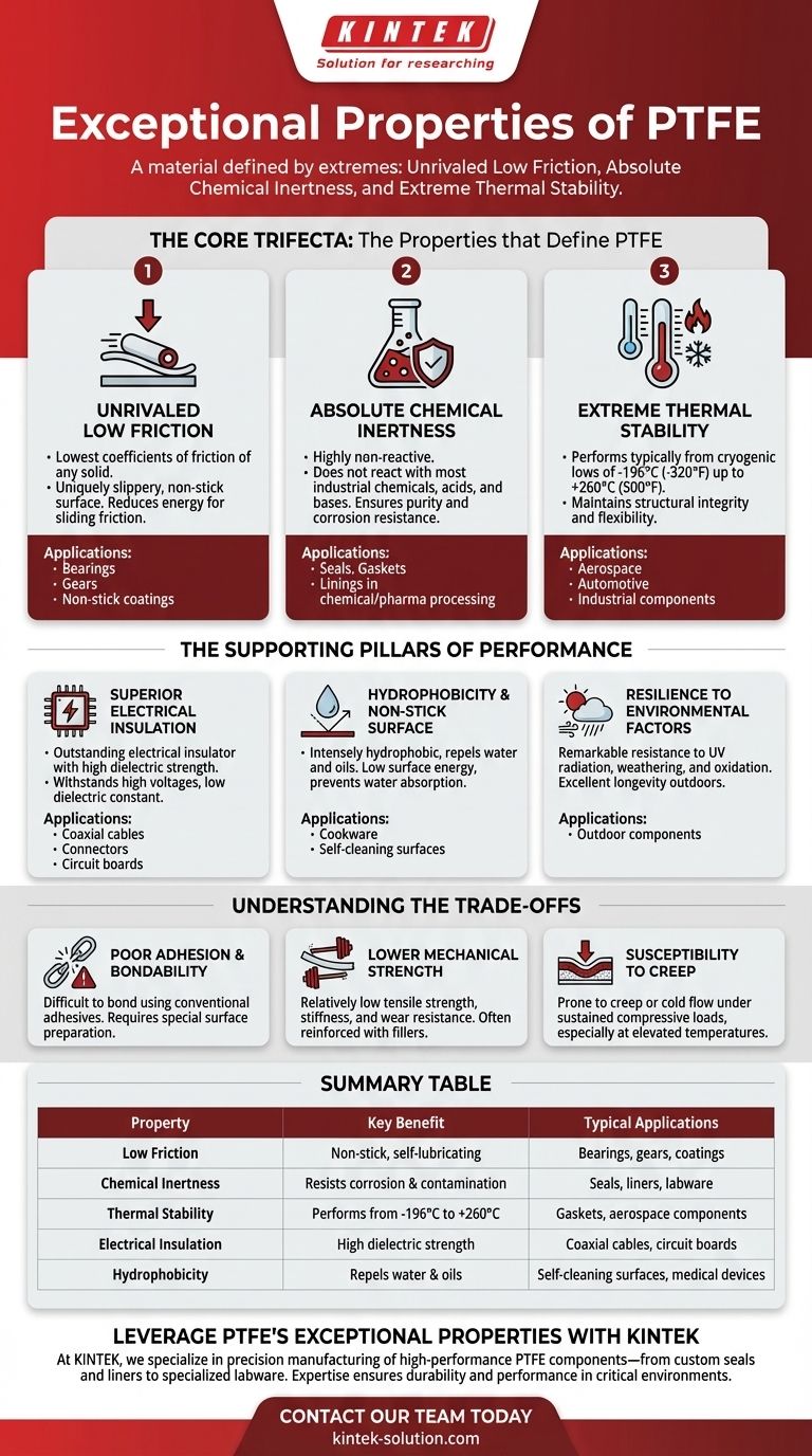 PTFEの際立った特性にはどのようなものがありますか？過酷な環境で比類のない性能を引き出す ビジュアルガイド