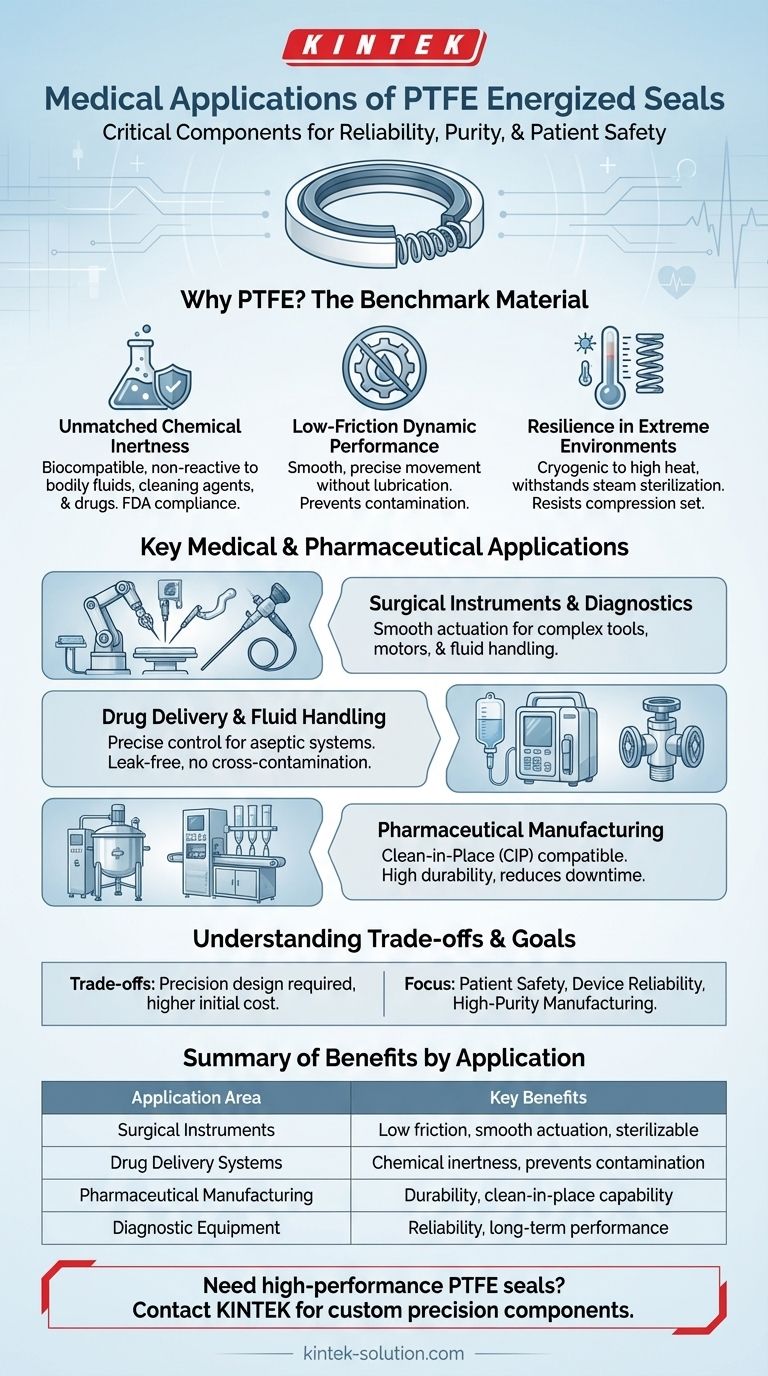 PTFE 에너지 씰의 의료 분야 응용 분야에는 어떤 것들이 있습니까? 의료 기기의 신뢰성과 순도 보장 시각적 가이드