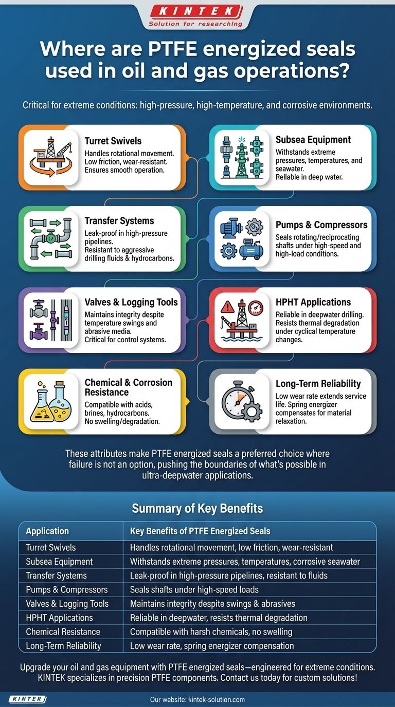 PTFE 가압 씰은 석유 및 가스 운영의 어디에 사용됩니까? 혹독한 환경을 위한 필수 씰링 솔루션 시각적 가이드