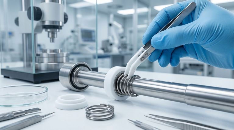 PTFE 샤프트 씰에 내장된 스프링의 목적은 무엇입니까? 안정적이고 오래 지속되는 씰링을 보장하기 위함입니다