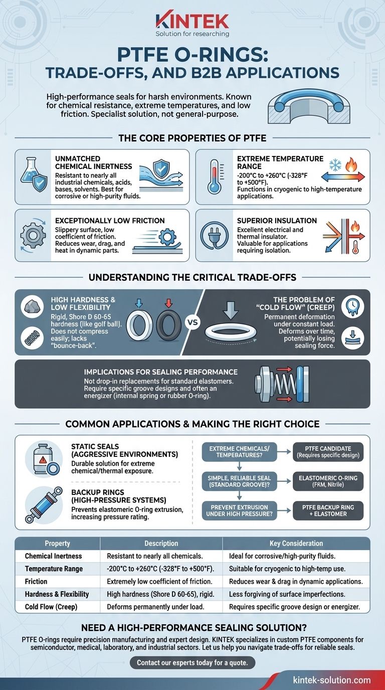 什么是 PTFE O 型圈及其特性？高性能密封指南 图解指南
