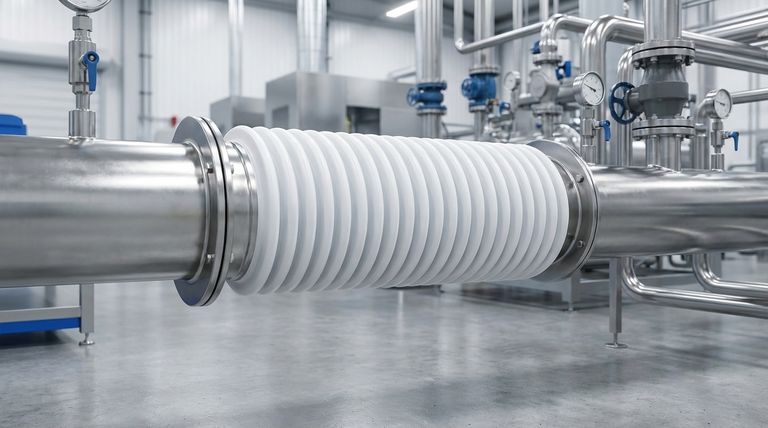 PTFE 팽창 벨로우즈는 열팽창을 어떻게 관리하나요? 움직임을 흡수하고 시스템 고장을 방지합니다.
