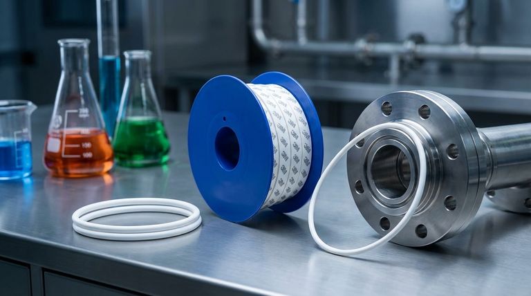 ما هو PTFE ولماذا هو مناسب لحلقات O (O-rings)؟ احصل على مقاومة كيميائية وحرارية لا مثيل لها