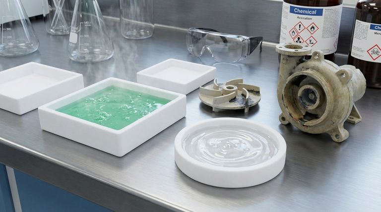 임펠러 재질에 내화학성이 중요한 이유는 무엇입니까? 펌프 신뢰성과 순도 보장